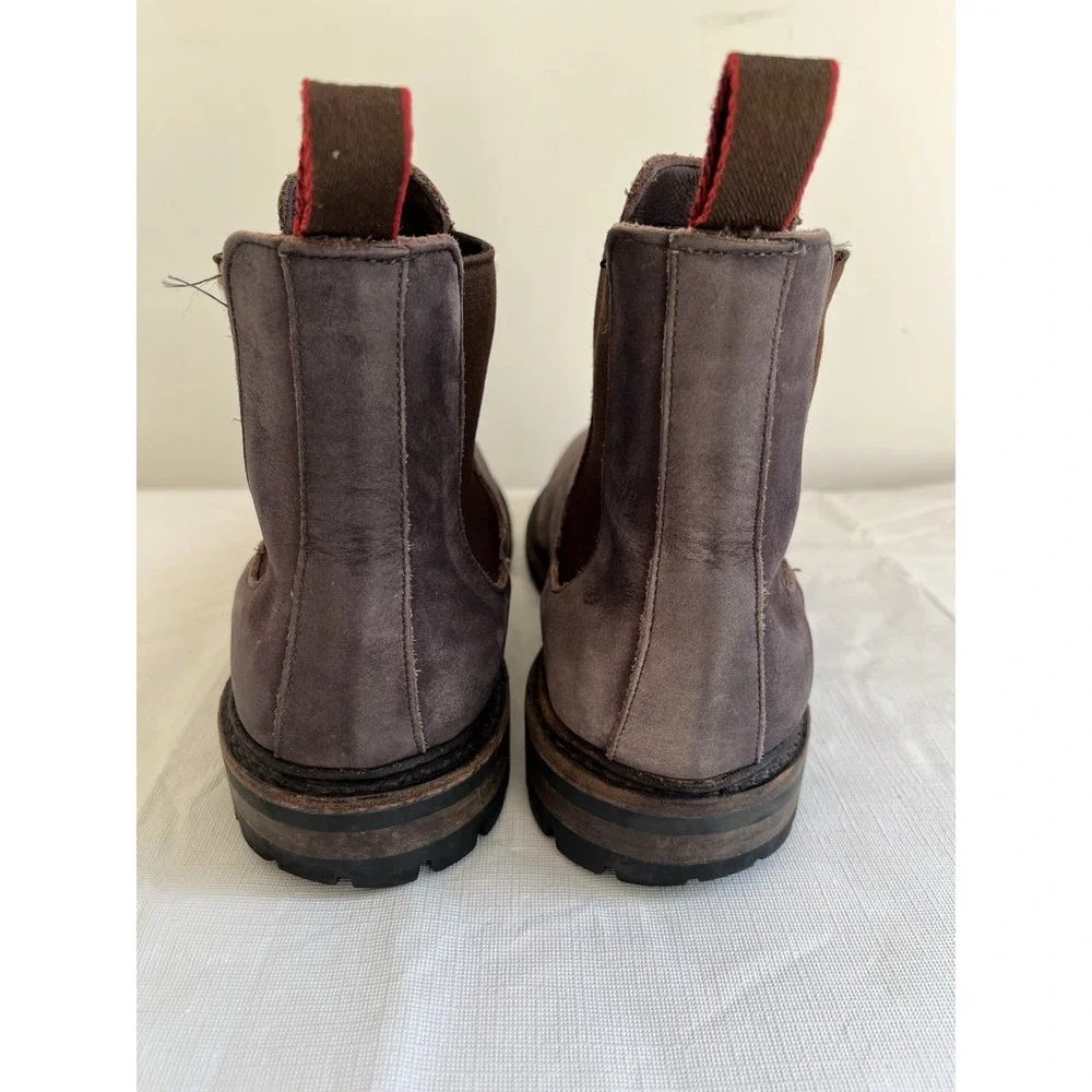 ALLEN EDMONDS Mens Surrey Chelsea 8.5 3E‎ Weatherproof Ankle Boots Brown Comfort